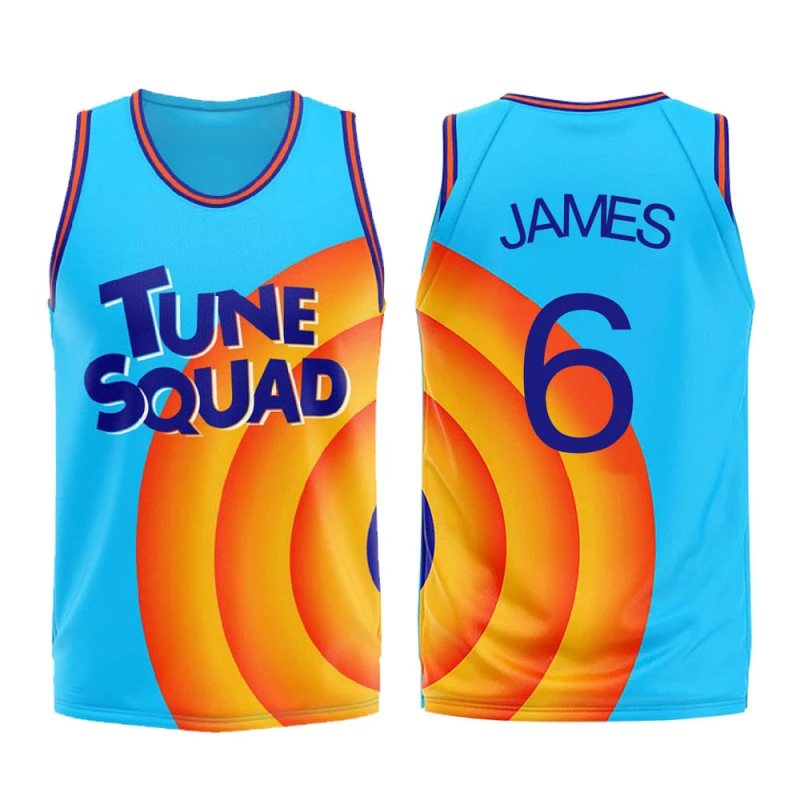 Youth Space Jam 2 A New Legacy Tune Squad LeBron James Light Blue