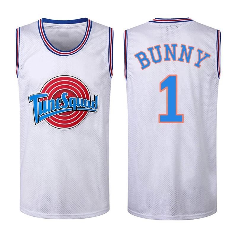 Youth Space Jam Tune Squad Bugs Bunny White Jersey